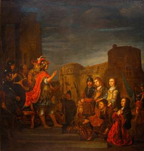 Gerbrand van den Eeckhout, (1621 – ibid., 1674), The Continence of Scipio